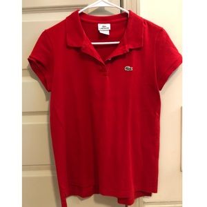 Women’s Lacoste polo shirt!